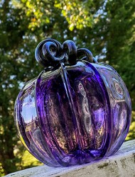 Luke Adams Blown Glass Pumpkins from Rose Garden Florist in Barnegat, NJ